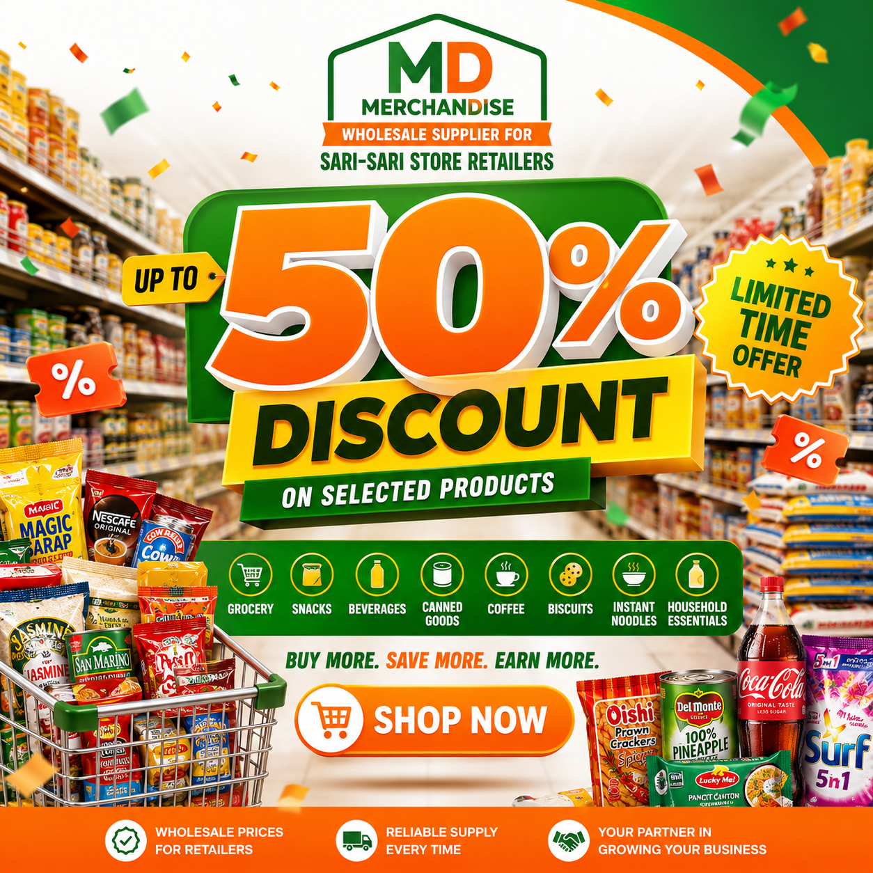 50% Discount